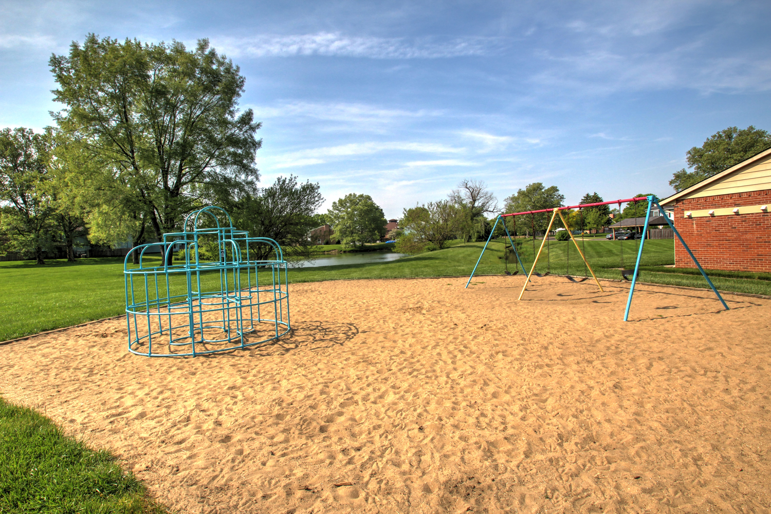 Children's outdoor play area